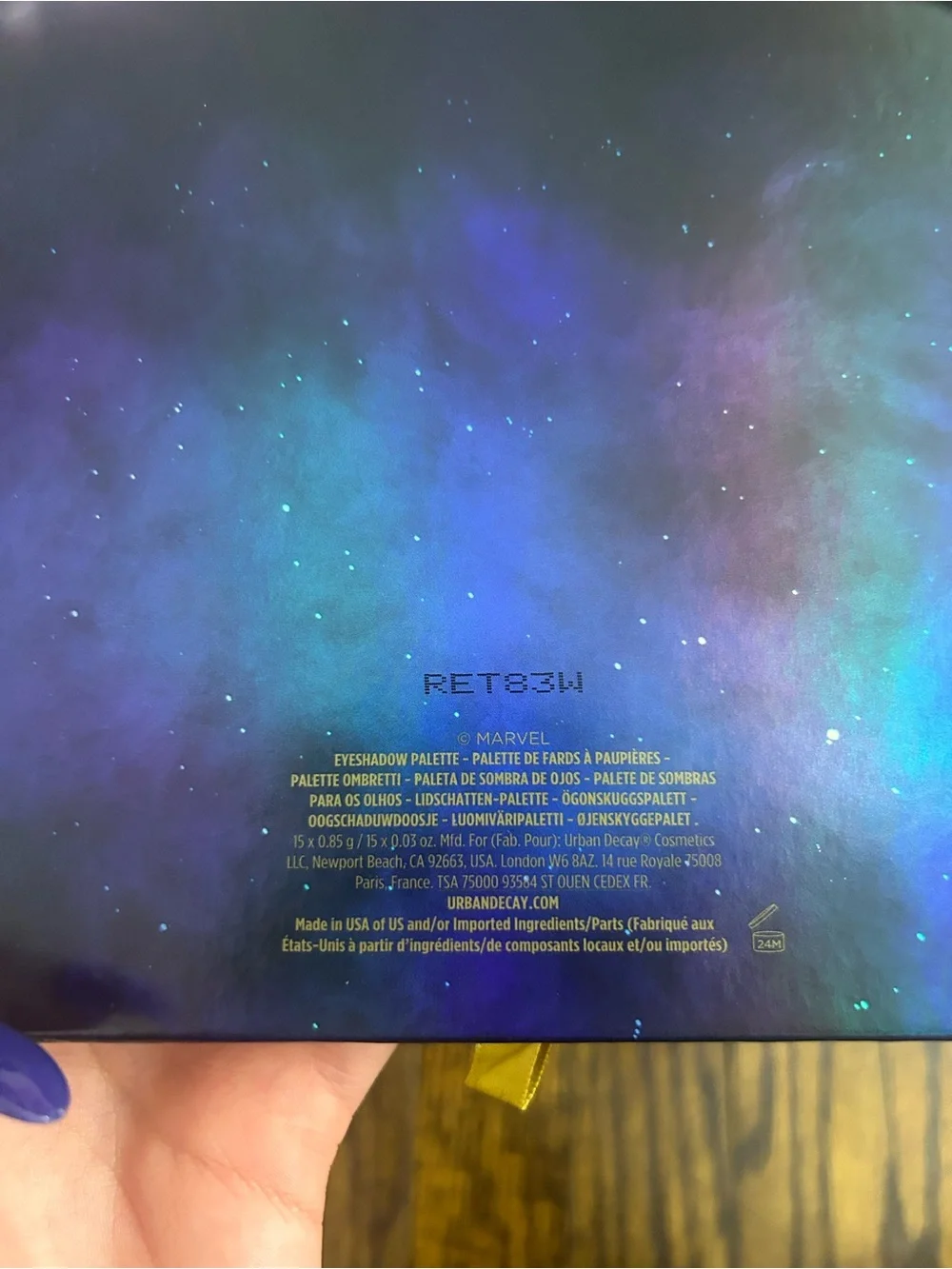 Eternals Urban Decay Eyeshadow Palette